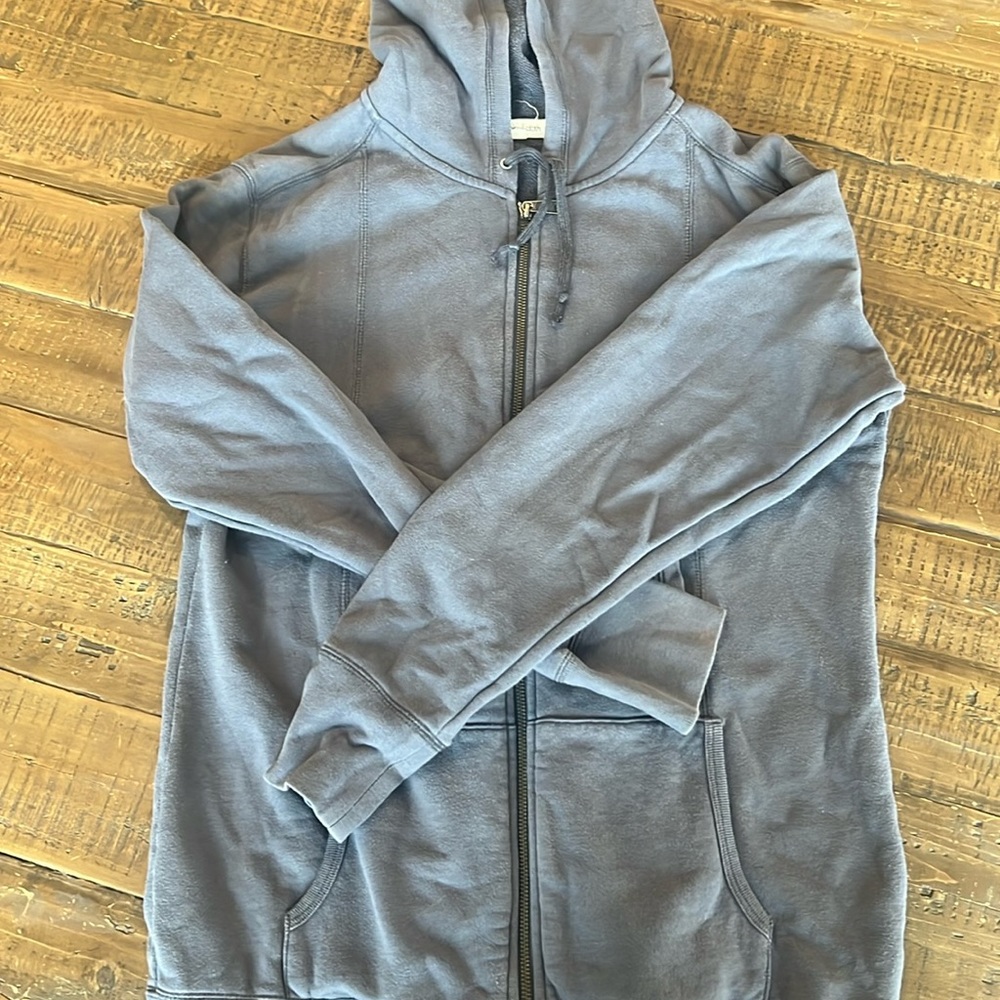 paperdenim&cloth zip-up hoodie, size 2.